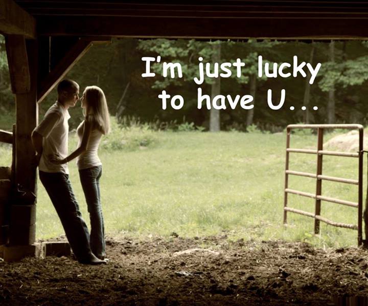 I am Just Lucky to Have You