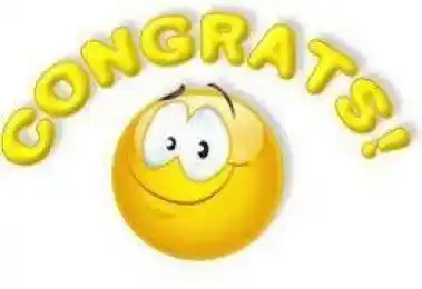 Congrats - Smiley Face