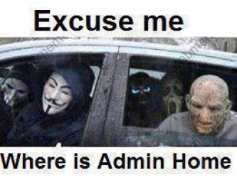 Excuse me - Where is Admins Home
