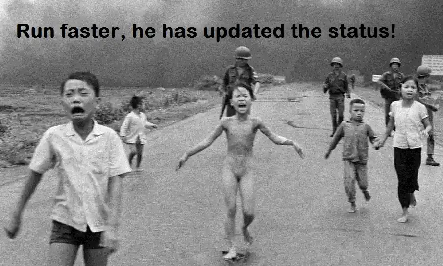 Run Faster, He has updated the status