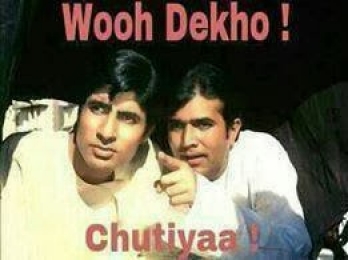 Woh Dekho Chutiyaa - Amitabh Bachan, Rajesh Khanna