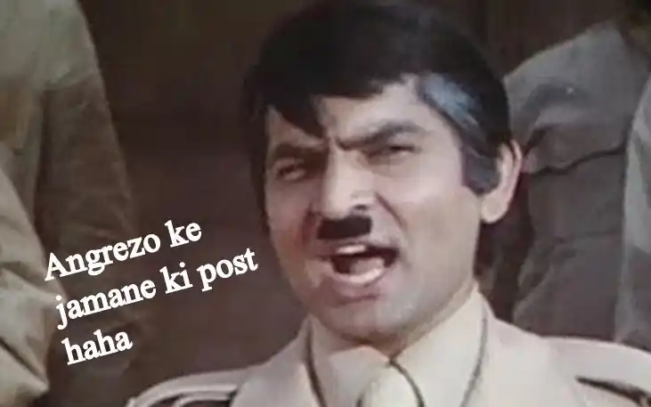 Angrezo Ke Jamane Ki Post Haha