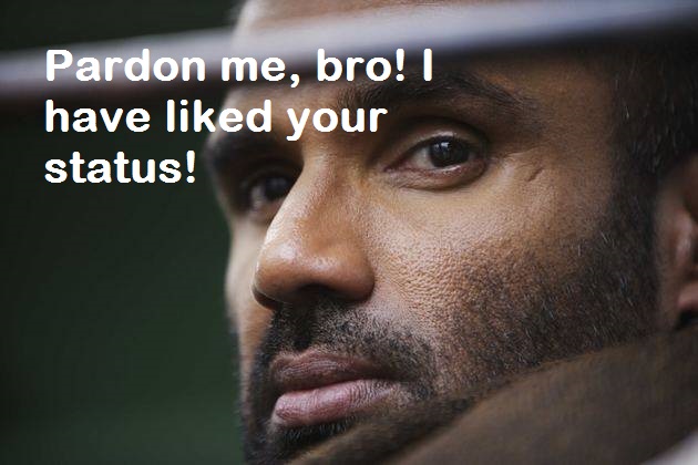 Pardon Me Bro - I have liked your status - Sunil Shetty