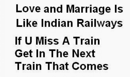 Love, Marriage and Indian Railways