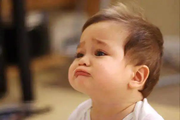 Baby Afraid and Sad