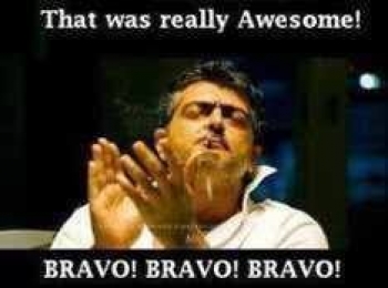 That was Really Awesome. Bravo Bravo Bravo - Thalai Ajith Kumar