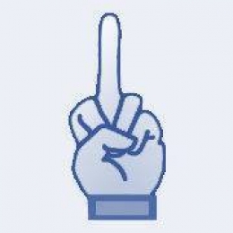 Fuck You - Facebook Hand Middle Finger