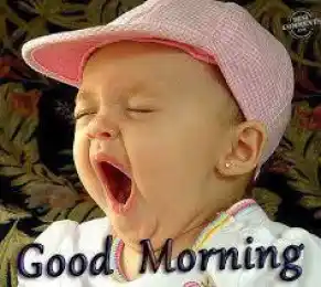 Good Morning Cute Little Girl