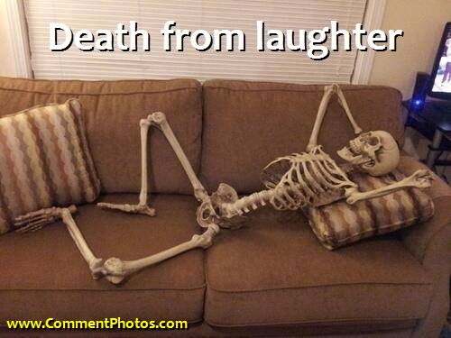 Death From Laughter - Skeletor LOL