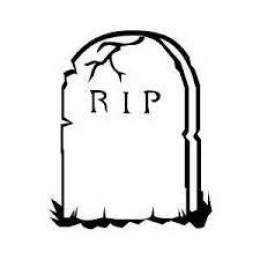 RIP - Rest In Peace - Death. Die. Funeral. Demise