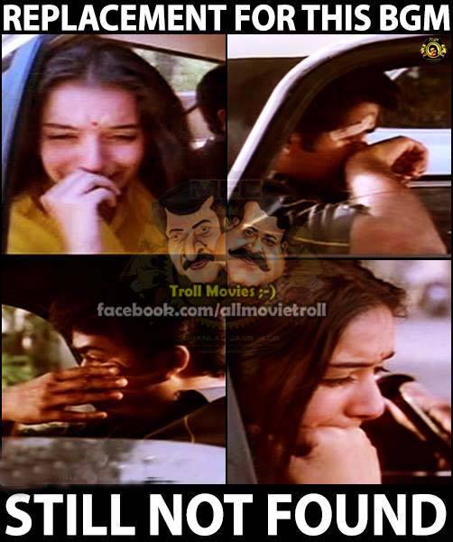 Replacement for this BGM Still Not Found - Vandanam Theme Music Tragic Climax