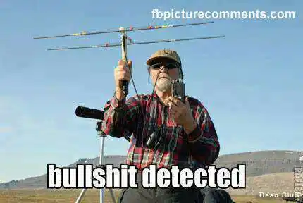 Bullshit Detected - Old Man