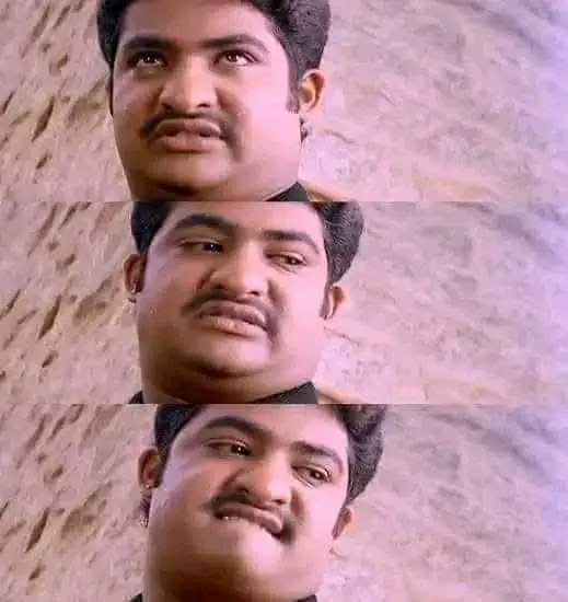 NTR Junior comedy expressions - Crying angry - N. T. Rama Rao Jr - NTR Junior comedy expressions - Crying angry - N. T. Rama Rao Jr