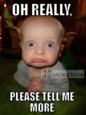 Oh Really - Please tell me more - Kid Wondering