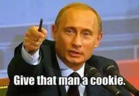 Give that man a Cookie
