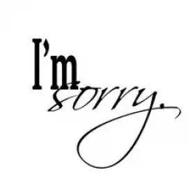 I am Sorry
