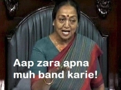 Aap Zara Apna Muh Band Karie - Meira Kumar