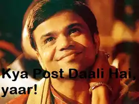 Kya Post Daali Hai Yaar - Rajpal Yadav