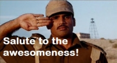 Salute To The Awesomeness - Sunil Shetty Border