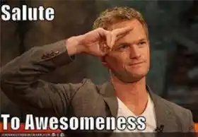 Salute To The Awesomeness