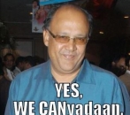 Yes We Canyadan - Alok Nath trolls