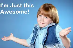 Im Just This Awesome - Boy