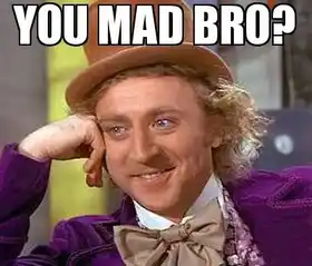 You Mad Bro
