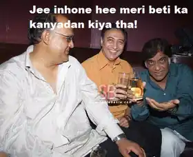 Jee Inhone Hee Meri Beti Ka Kanyadan Kiya Tha - Alok Nath trolls
