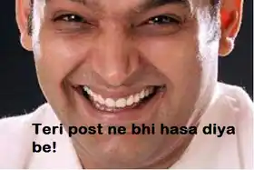 Teri Post Ne Bhi Hasa Diya Be - Kapil Sharma