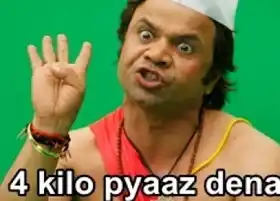 4 Kilo Pyaaz Dena - Rajpal Yadav