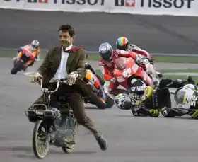 Mr Bean in Bike Race