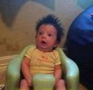 Funny Baby Shocked