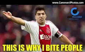 This Is Why I Bite People - Luiz Suarez in FIFA World Cup
