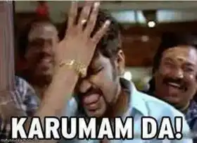 Karumam Da - Santhanam Angry and Headpalm