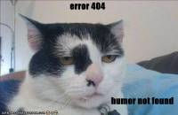 Error 404 - Humour Not Found