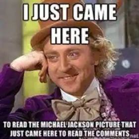 I Just Came Here to Read the Michael Jackson Picture That Just Came Here To Read The Comments - Michael Jackson Eating Popcorn - Thriller Theatre