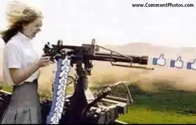 Machine Gun Likes - Hitting Likes with Machine gun
