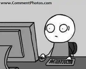 Funny Shocked Expression - Troll Face Meme