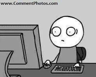 Funny Shocked Expression - Troll Face Meme