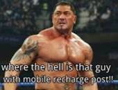 Where the hell is that guy with Mobile Recharge Post - WWE