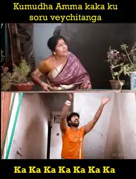 Kumudha Amma Kakka Ku Soru Vachittanga - Vijay Sethupathi - Idharkuthane Aasaipattai Balakumara