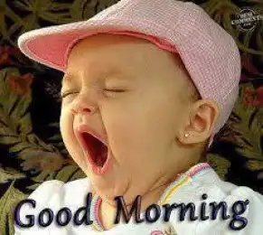 Good Morning Cute Little Girl