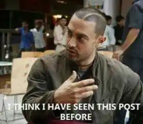 I think I Have seen this post before - Amir khan gajani