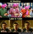 At Wedding and Later In Toilet - 3 Idiots - Amir Khan, Madhavan