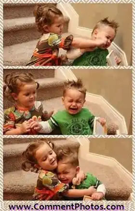 Cute and Sweet Brother and Sister