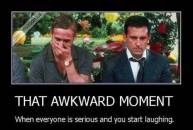 That Awkard Moment When Everyone Is Serious and You Start Laughing - Ryan Gosling Crazy Stupid Love
