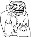 Laughin On Phone Call - Trollface